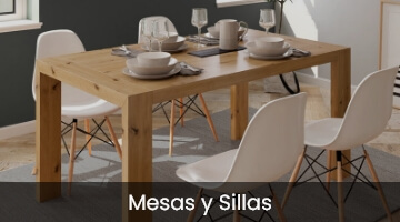 Mesas y sillas